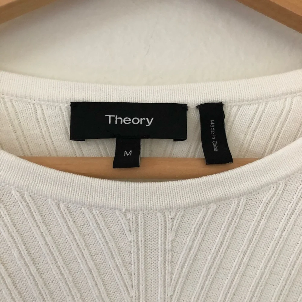 Theory Ardesia S Prosecco Pullover Sweater - Picture 5 of 9